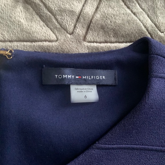 Navy blue cocktail dress - Picture 4 of 4